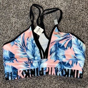 PINK Unlined sports bra